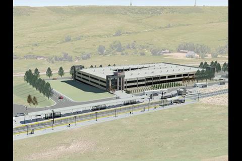 Artist’s impression of the new park-and-ride terminal at Ridge Gate Parkway.
